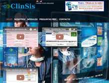 Tablet Screenshot of clinsis.com